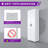 75" Extra Tall Modern Minimalist 2-Door Storage Pantry  Cabinet with Adjustable Shelves (3pcs)-2115552511