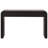 Console Table With Fluted Drawer Front, Entryway Table With Curved Corners & Thick Legs, Sturdy Sofa Table-1816349769