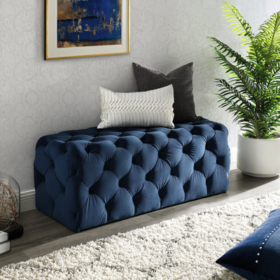 Spofford Tufted Rectangle Bench
