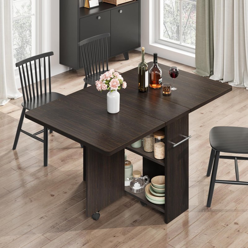Daejuan Dining Table, Dark Walnut, 29.5" H x 23.6" L x 47.2" D