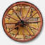 Horloge murale Swigart Farmhouse Designart-34140814