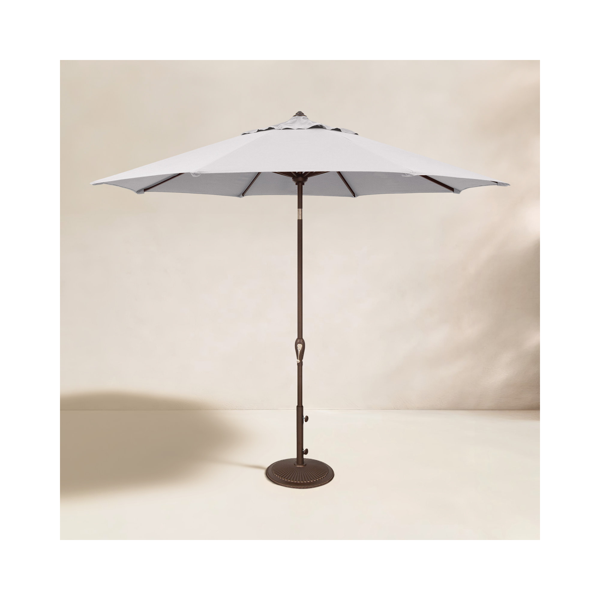 Colete 9' Market Sunbrella® Umbrella, Navy, Bronze