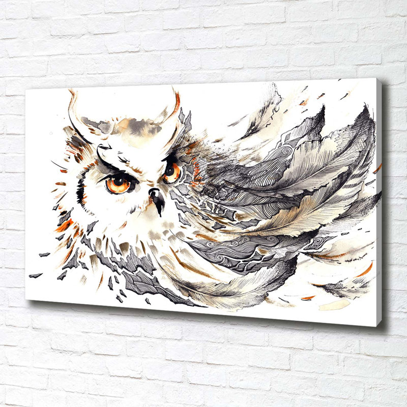 Owl - No Frame Print on Canvas