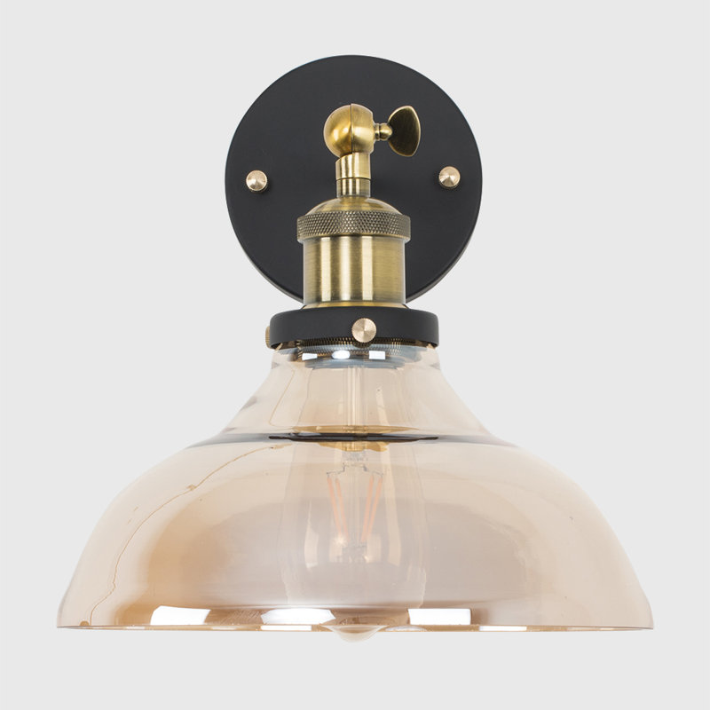 Aziz 1 - Light  Armed Scone, Amber Shade, Yes