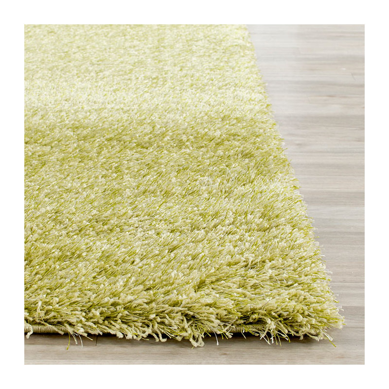 Delane Green Area Rug , Rectangle 5'1" x 7'6"