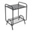 2-Tier Record Player Stand Free Standing Player Stand Record Storage Stand With 4 Foot Pads-986057908