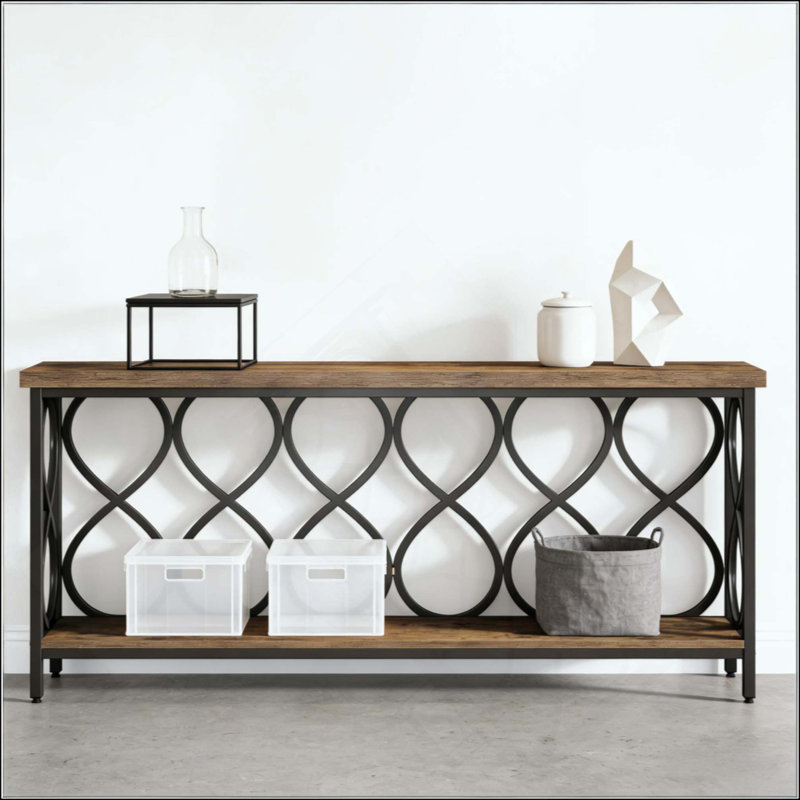 2-Tier Plant Stand,Entryway Table,Console Table,Sofa Table