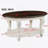 Mairie 42-inch Oval Wood Coffee Table-48212849-48212848