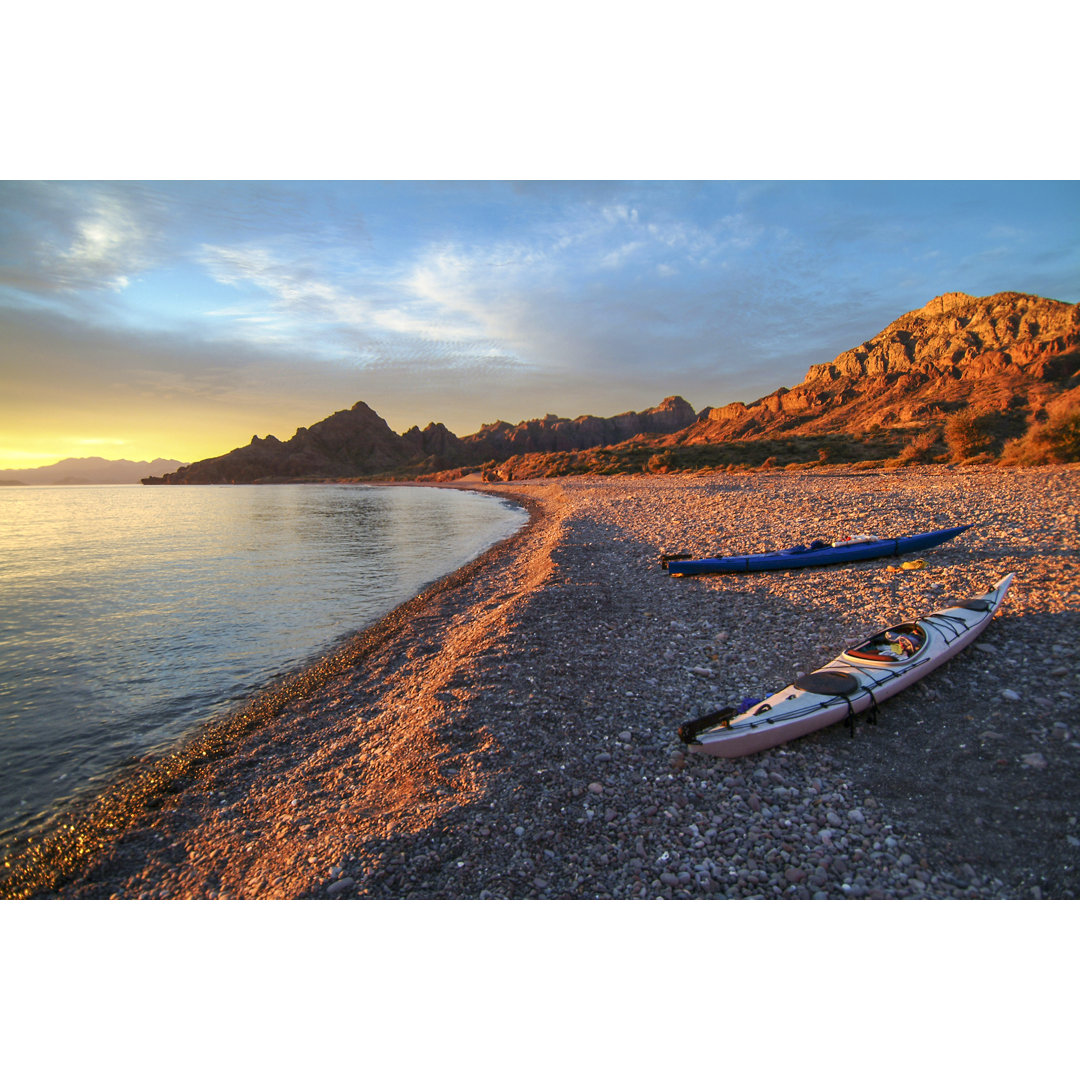 Triunfo Morgen Strand - Leinwandbild