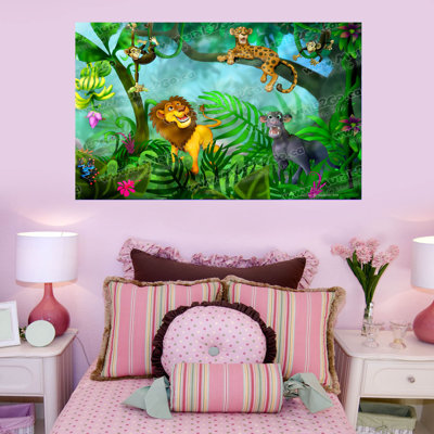 Affiche brillante Bassilly Jungle Cats