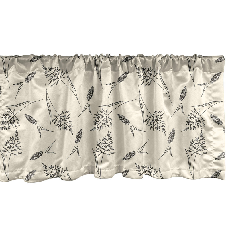 Ensemble de 2 cantonnières Ambesonne Boho, L 54 po x L 18 po