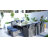 Amher 10 - Person Patio Dining Set Umbrella Hole Included Rectangular Table with Cushions Included-826563043-927614628