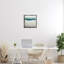  Abstrait dégradé paysage marin encadré, art mural flottant par Jacob Q-155899488-155899491