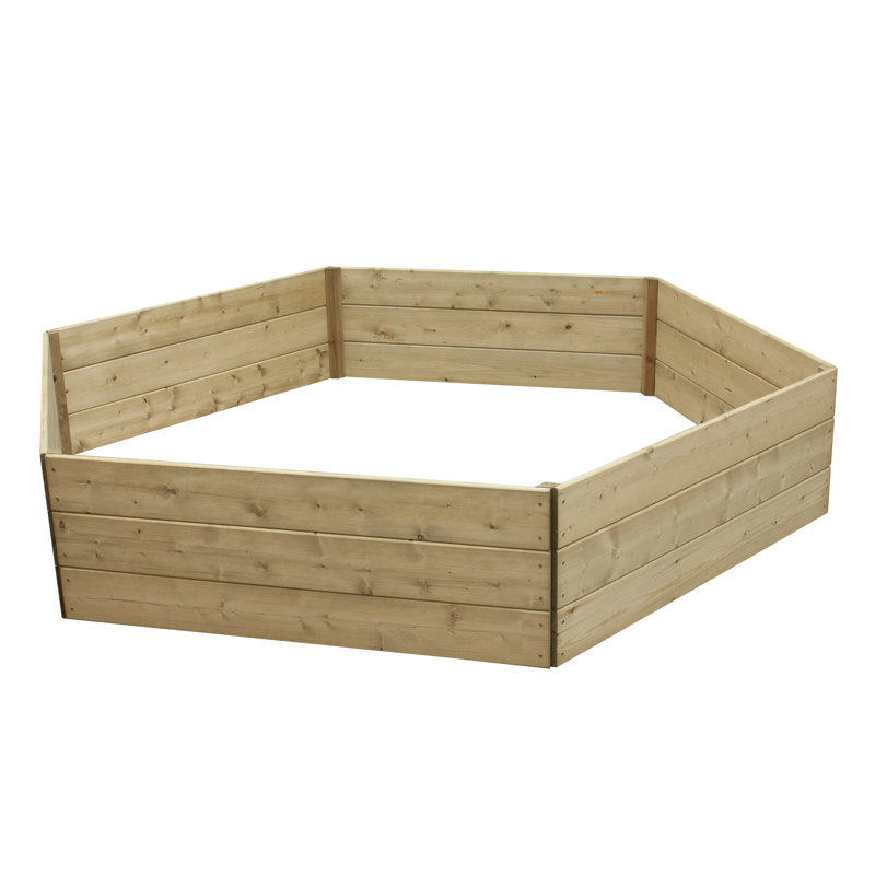 Thelonius Hexagonal Raised Bed - 120cm each side, Height 45cm