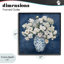 Vase classique chinois bleu, estampe numérique, design par Charlene Olson-437759255-437759254