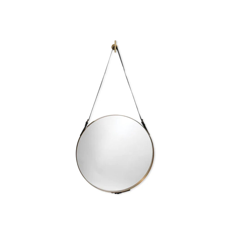 Miroir d'appoint, Laiton antique