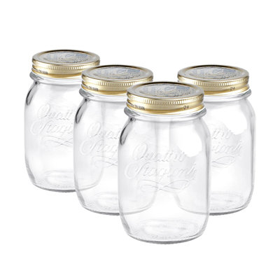Quattro Stagioni Glass Preserving Jars - 500ml