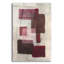 «Vermillion Shapes 1» par Michael Willett, art mural en verre acrylique, 16 po x 24 po-1380672689