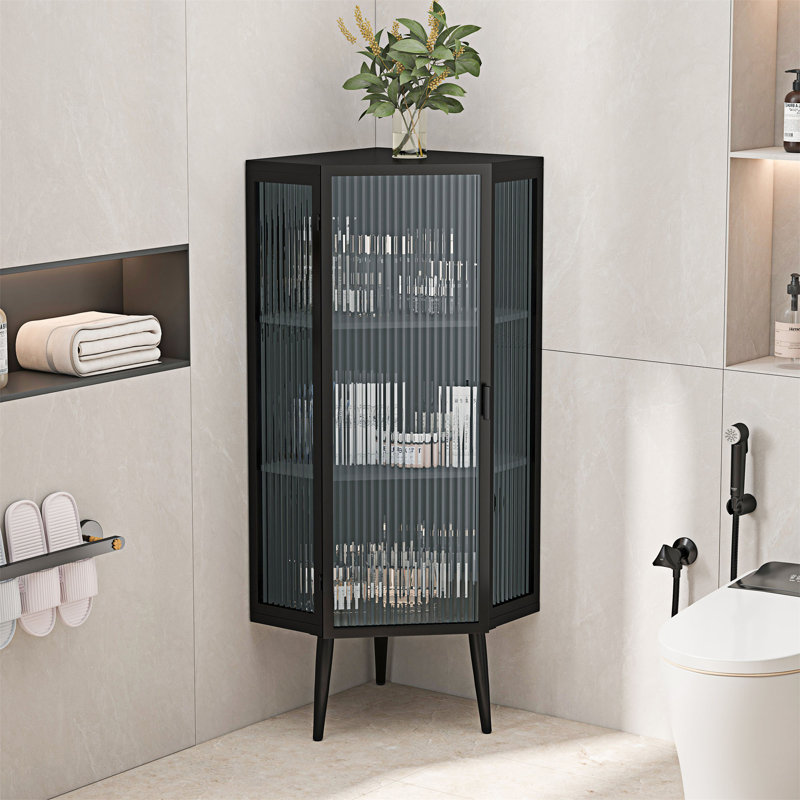 Armoire 22,25 po, Noir, noir, noir, noir