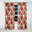 Motif victorien Boho Victorian Romance - Rideau floral - Velours obscurcissant - 1 panneau-95458251