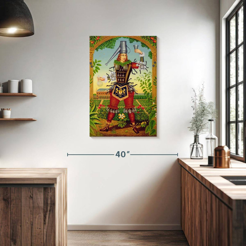 Senne The Chelsea Physic Gardener, 36" H x 24" W