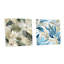 «Coastal Abstraction Tropical» - ensemble d'art mural en verre acrylique Coastal Tropical-103929307