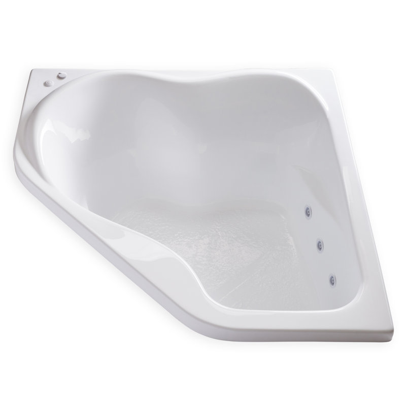 59'' x 59'' Whirlpool Acrylic Bathtub
