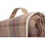 Lavender Tartan Effect Picnic Blanket Rug