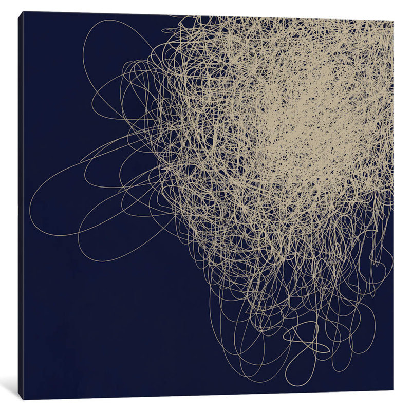 String Cluster - Wrapped Canvas Print, 45.72 cm H x 45.72 cm W x 1.91 cm D