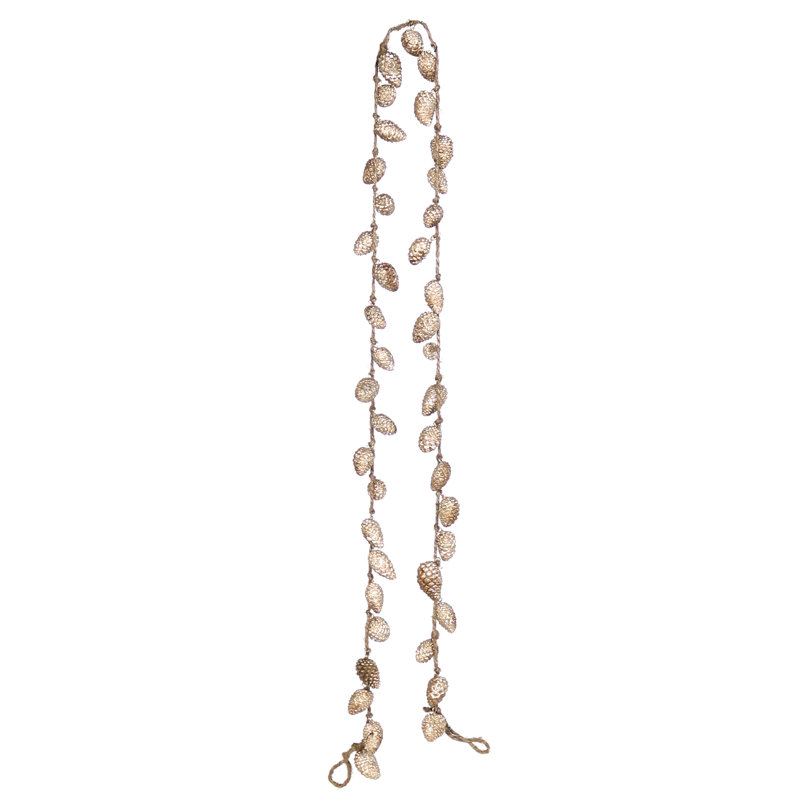 72'' in. Dried Pinecone Garland