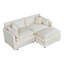 Canapé-lit en chenille moderne avec repose-pieds-1076184506-1076184509