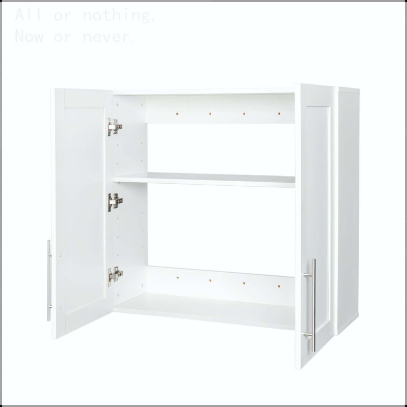 Armoire de rangement murale empilable, 2 portes