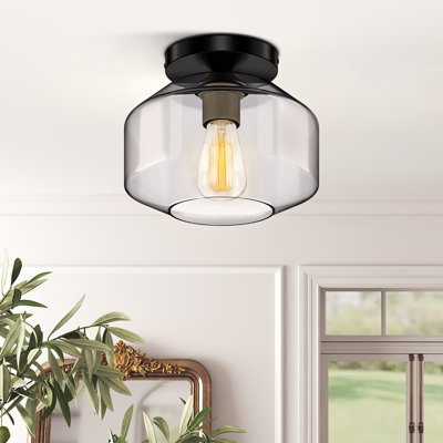 Plafonnier semi-encastré 1 lumière 8,85 po Alen