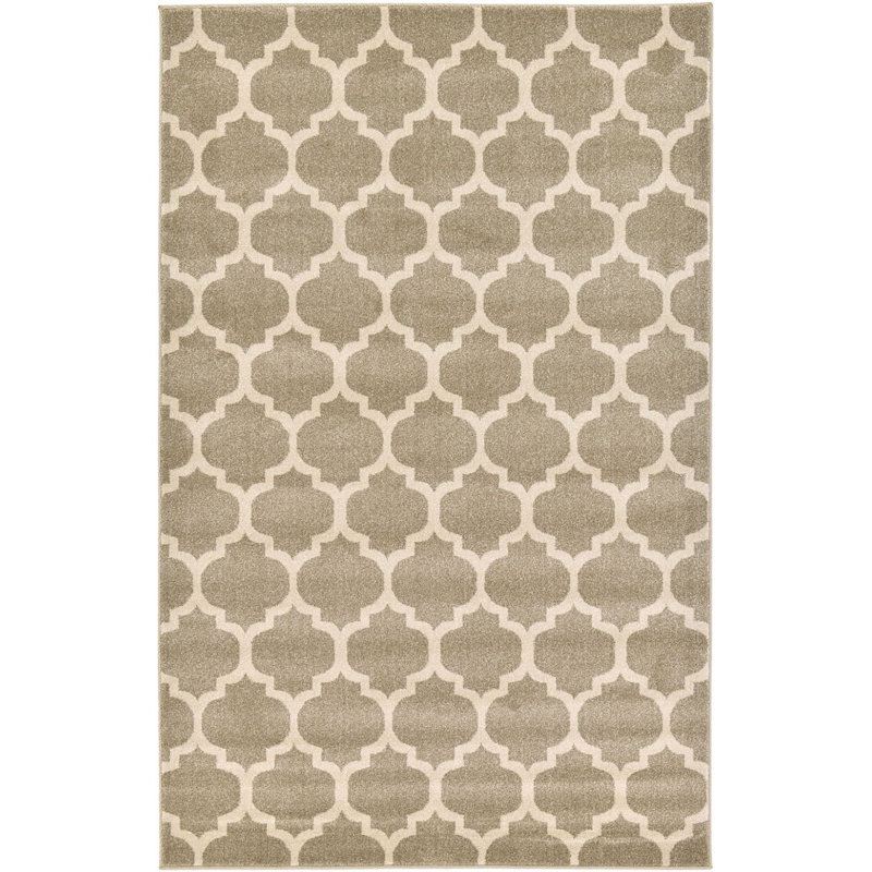Cohleen Geometric Indoor Rug, Rectangle 4' x 6'