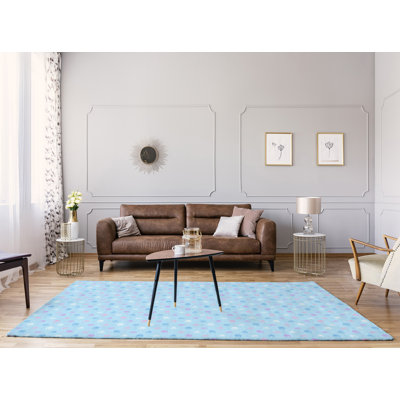Tapis de zone bleu classic petits gâteaux