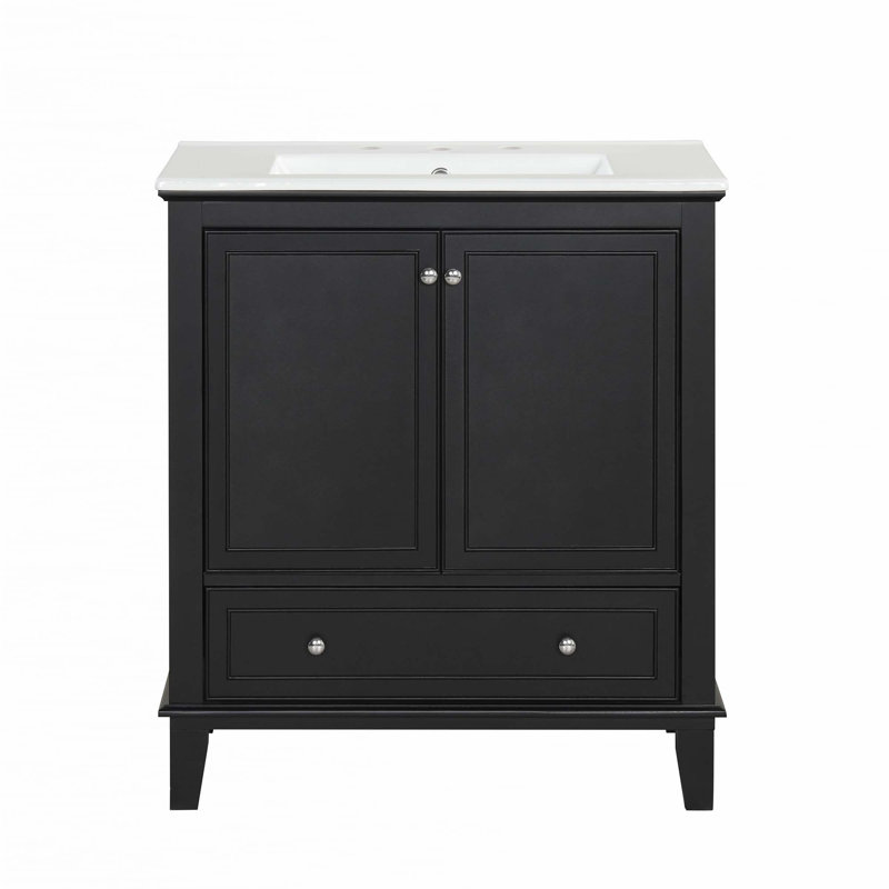 30" Bathroom Vanity With Sink Combo