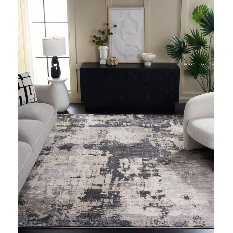 Whisper Performance Abstract Rug, Rectangle 8' x 10'