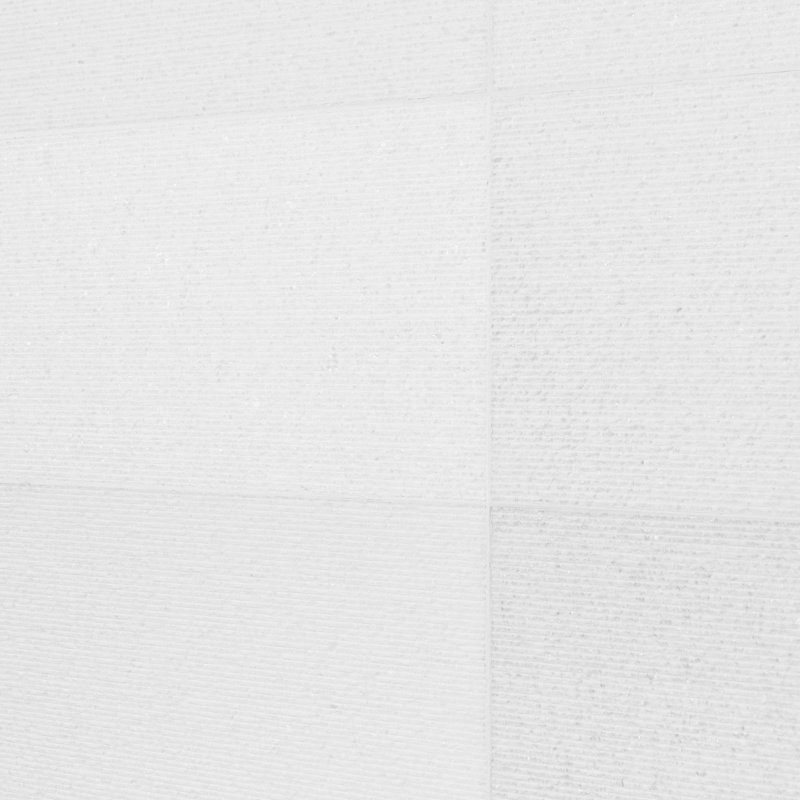 Rakestone 12x24 3D Honed Limestone Stone Tile, Bianco Ice White, Marble, Comb Textured