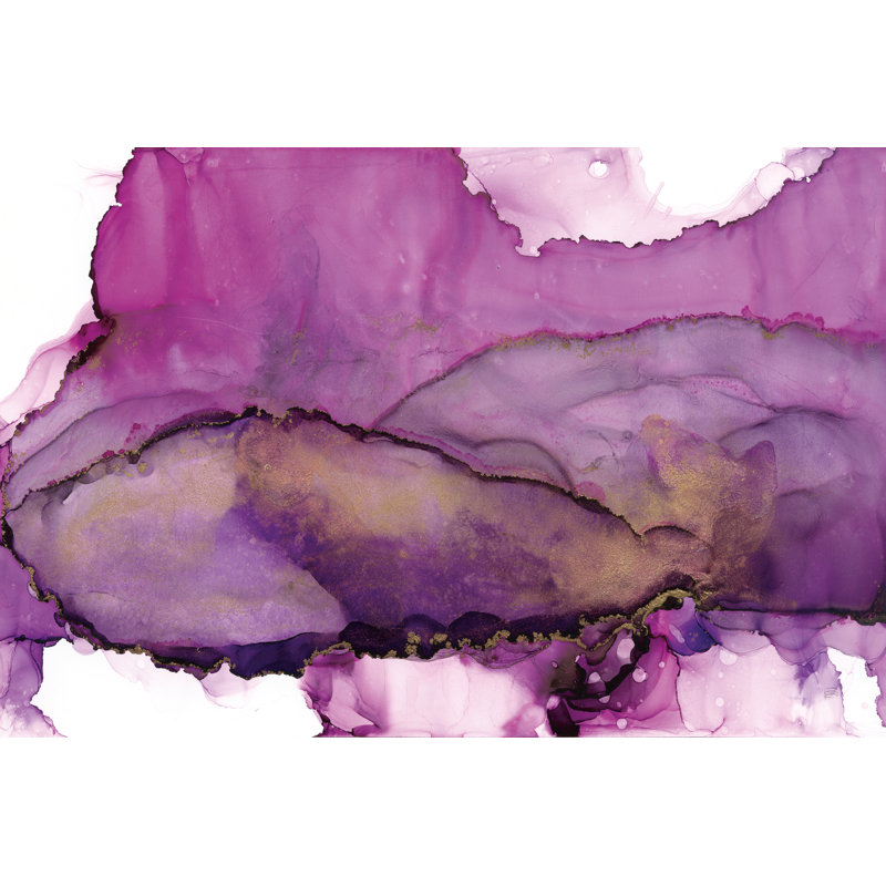 Violet par Chris Paschke, reproduction d'art sur toile tendue, H 8 po x l 12 po