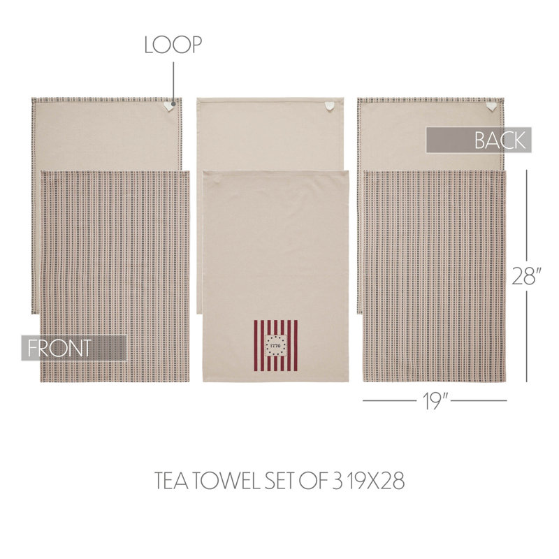 Stripe Tea Towel Kitchen Towel