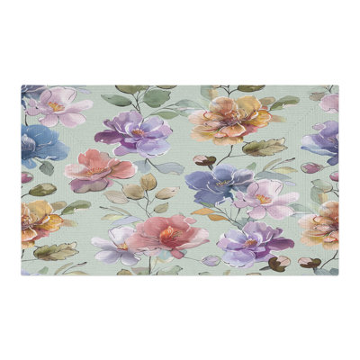 Blossom Stream Braided Rug