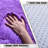Solid Rug Soft Fluffy Purple Indoor Area Rug for Living Room Bedroom Nursery Kids Room-805677162-835077178