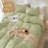 Microfiber Modern Style Comforter Set-110369291