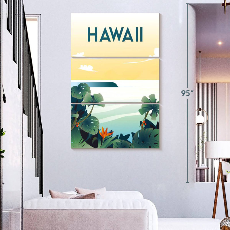 Nicci Hawaii, 74" H x 48" W