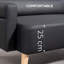 2 Seater Faux Leather Loveseat