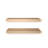 Chalissa 2 Piece Solid Wood Floating Shelf-1350360090-1350360088