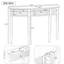 Console de rangement avec trois tiroirs Crestview-1034219138