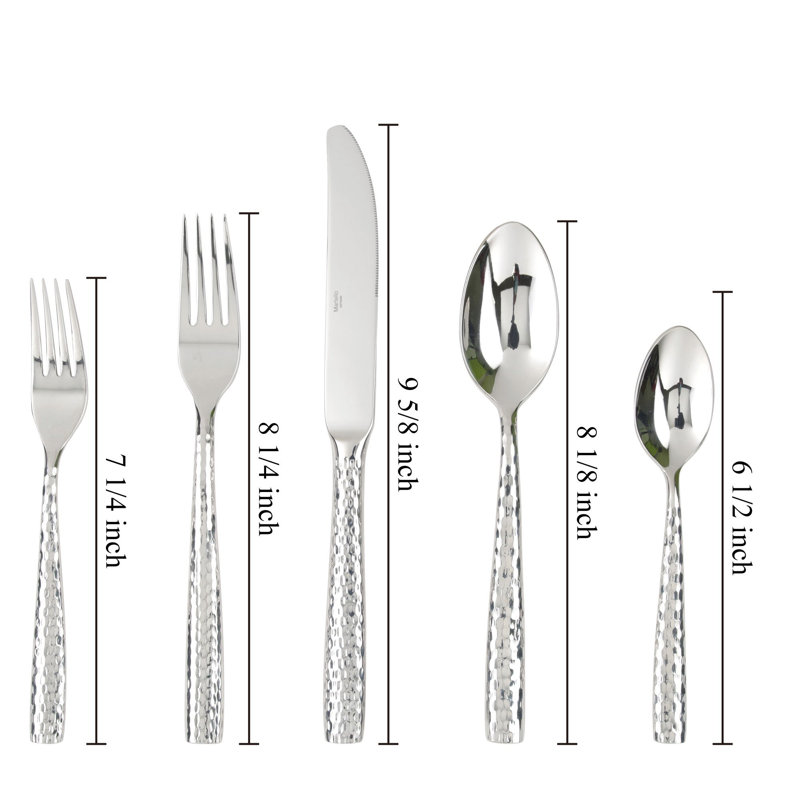 Uxbridge 5 Piece Stainless Steel Hostess Set