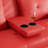 67-Inch Leather Multifunctional Double Folding Sofa Bed With Coffee Table For Office Use