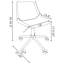 Chaise de bureau rembourrée et réglable pour bureau à domicile